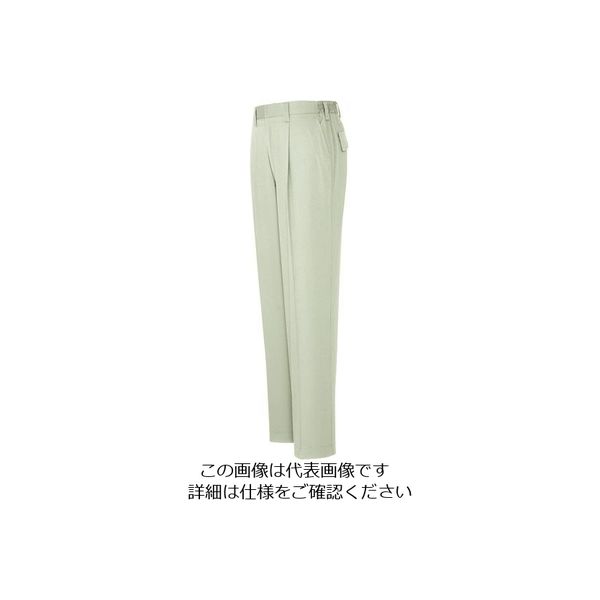 アイトス シャーリングパンツ(1タック) グリーン 3L 2405-015-3L 1着 143-0254（直送品）
