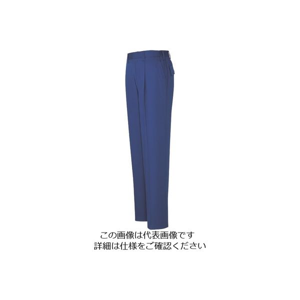 アイトス シャーリングパンツ(1タック) ブルー S 2405-006-S 1着 145-4054（直送品）