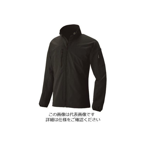 アイトス 長袖ブルゾン ブラック S 10333-010-S 1着 144-0673（直送品）