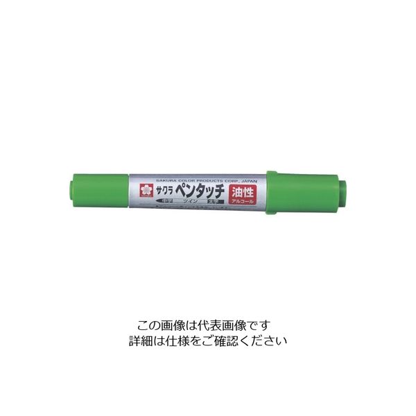 サクラクレパス サクラ ペンタッチツイン黄緑 PK-T27YG 1セット(40本) 110-8541（直送品）