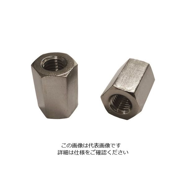 コノエ 高ナット(長ナット) ステンレス 12×20 (平径19) HNT-SUS-1220-19 1セット(5個) 215-6341（直送品）