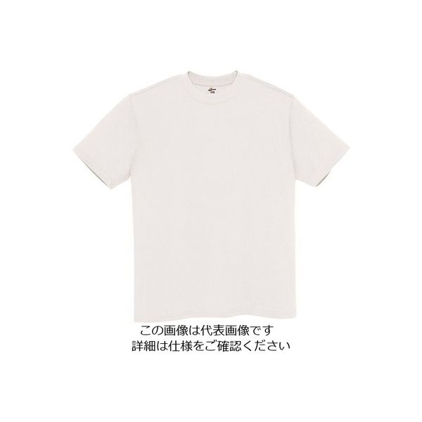 アイトス Tシャツ(男女兼用) ホワイト M MT180-001-M 1着 144-4388（直送品）