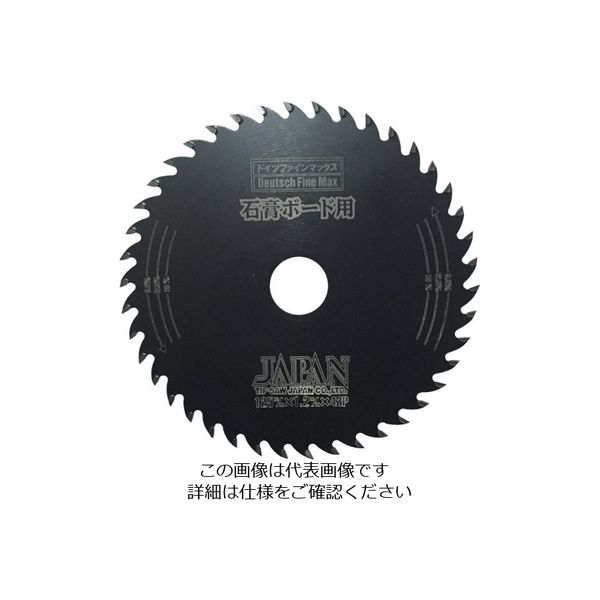 チップソージャパン ファインマックス『石膏ボード用 125×42P SB-125F 1枚 828-3462（直送品）