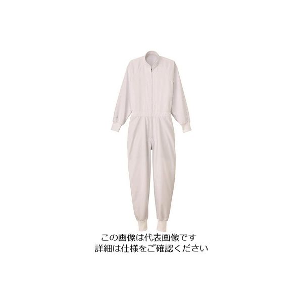 サーヴォ サンペックス 男女兼用ツナギ ホワイト CD-619-M 1着 204-0225（直送品）