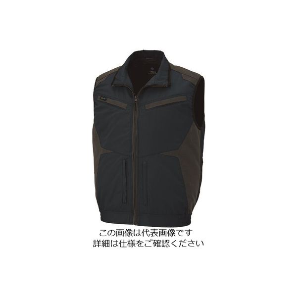 アイトス 空調服用ベスト(空調服TM) ディープネイビー 5L AZ30587-018-5L 1着 213-9026（直送品）