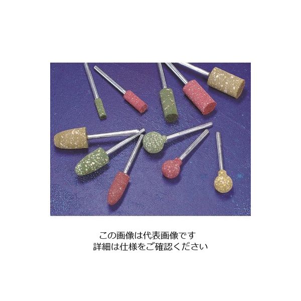 アルゴファイルジャパン アルゴファイル 軸付スーパーゴム砥石#220 Φ4×13 Φ3.0軸 AR0422SW 1パック(5本)（直送品）