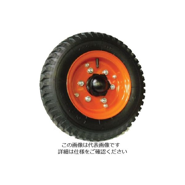 ヨドノ 空気入りタイヤ HC4.00-8-4C 1個 132-0325（直送品）