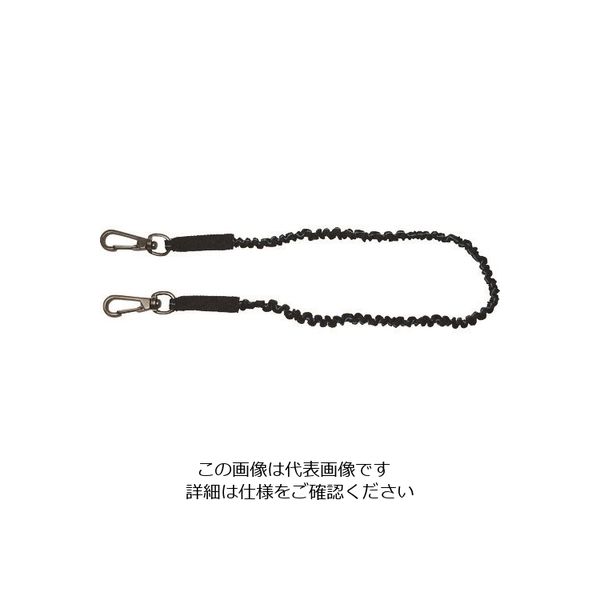 基陽 KH ジャバラ落ちない安全クン 黒青 J800-KB 1個 127-2731（直送品）