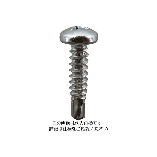 ダイドーハント YAIBA ドリルねじ ナベ頭 三価ユニクロ 4x10 00046549 1箱(750本) 226-0762（直送品）