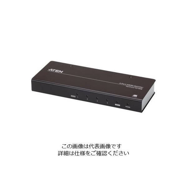 ATEN ビデオ分配器 HDMI / 1入力 4出力 4K 対応 VS184B 1台 115-2281（直送品）