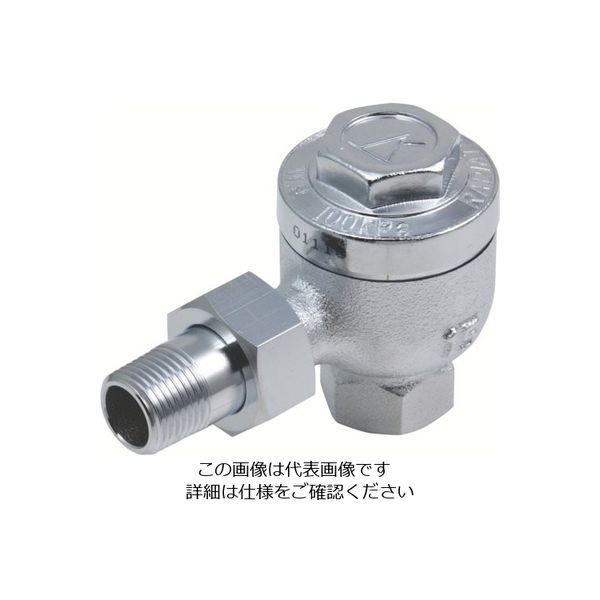 ヨシタケ ベローズ式ラジエタートラップ(アングル) 20A TS-1A-20A 1台 802-1263（直送品）