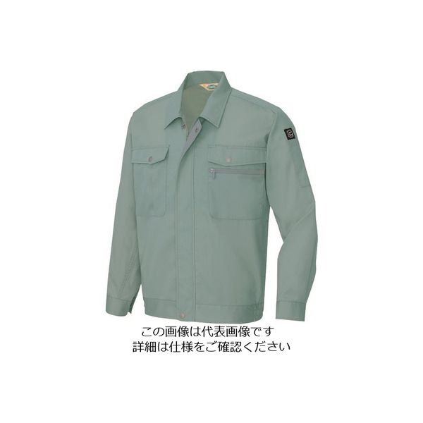 アイトス 長袖サマーブルゾン(男女兼用) サファイアブルー LL 5370-172-LL 1着 145-3240（直送品）