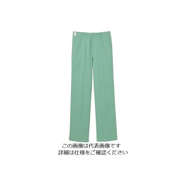 サーヴォ サンペックス 男ズボングリーン抗菌防 US-2621-105 1着 203-5572（直送品）