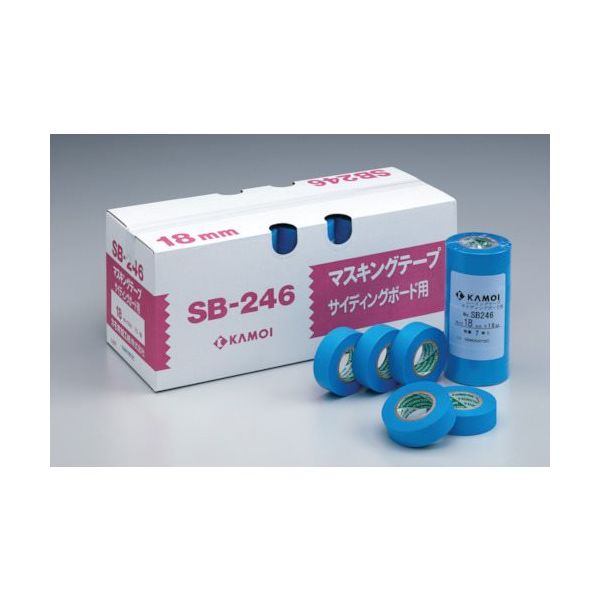 カモ井加工紙 カモ井 マスキングSB246セルフクリーニングボード用21mm SB246JAN-211P 1セット(60巻)（直送品）