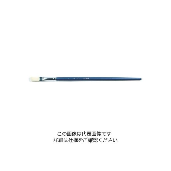 サクラクレパス サクラ 画筆豚毛(プラ軸)平型BFー8 BF-8 1本 851-2591（直送品）