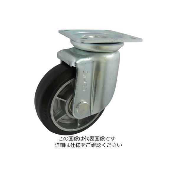 ヨドノ 重荷重用ポリブタジェンゴム車輪自在車付 RGJM100 1個 131-7174（直送品） - アスクル