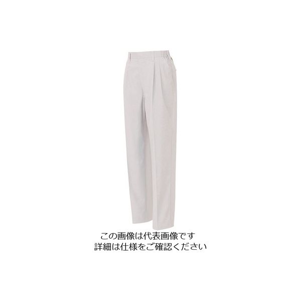 アイトス レディースシャーリングパンツ(2タック) シルバーグレー 5L 5363-003-5L 1着 137-3025（直送品）