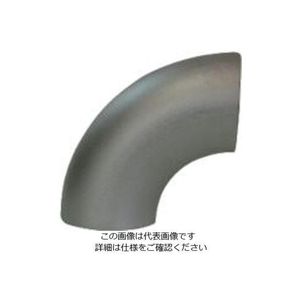 ベンカン機工 S90L10Sステンレス鋼製エルボロング90°125A S90L-10S-125A 850-5065（直送品）