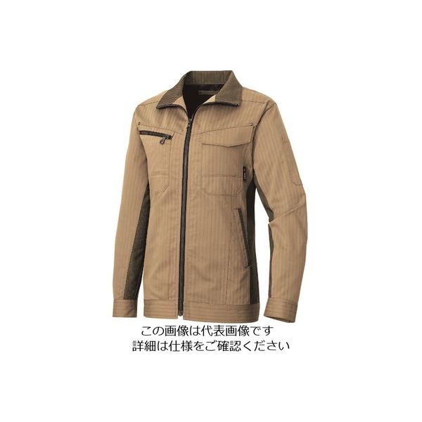 アイトス レディース長袖サマーブルゾン カーキ L 30640-025-L 1着 142-9645（直送品）