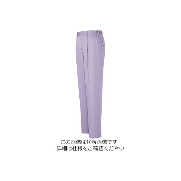 アイトス シャーリングパンツ(1タック) ミストバイオレット 6L 2405-076-6L 1着 143-5108（直送品）
