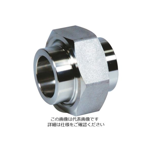 フジトク ユニオン 32A ステンレス SUS316L 差し込み溶接 OU-SW-32A-SU6L 1個 111-5422（直送品）