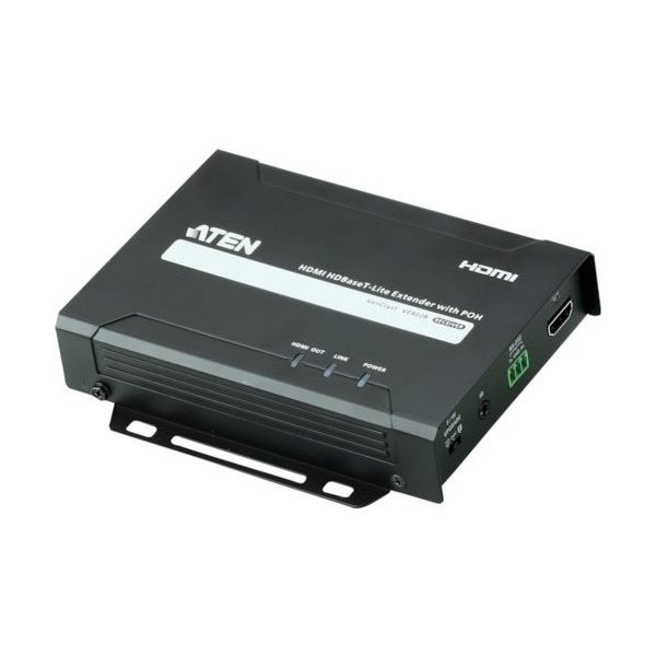 ATEN ビデオ延長器用レシーバー HDMI/4K/POH VE802R 1台 115-2885（直送品）