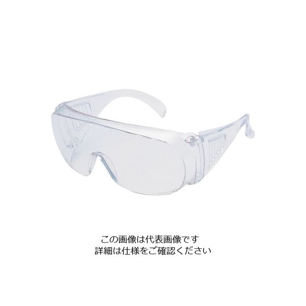 理研オプテック リケン 一眼式保護メガネ(防曇・メガネ併用可) RS-100 VF-P 1個 117-0056（直送品）