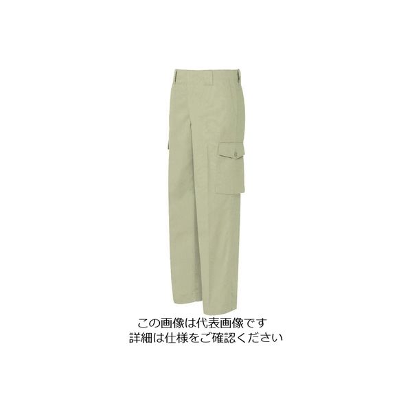 アイトス カーゴパンツ(ノータック)(男女兼用) アースグリーン 100 536-005-100 1着 144-2913（直送品）