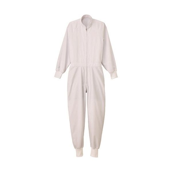 サーヴォ サンペックス 男女兼用ツナギ ホワイト CD-619-LL 1着 203-8730（直送品）