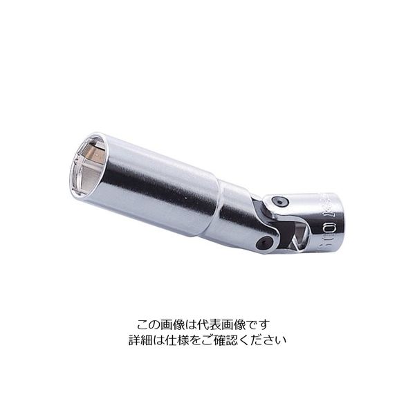 山下工業研究所 コーケン 9.5mm差込 ユニバーサルプラグソケット(クリップ付) 18mm 3340C-18 1個 121-6720（直送品）