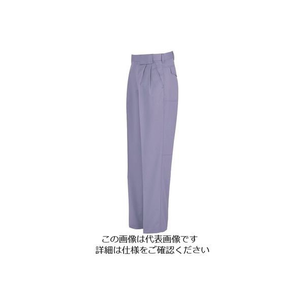 アイトス ワークパンツ(2タック) ミストバイオレット 95 5572-076-95 1着 139-6710（直送品）