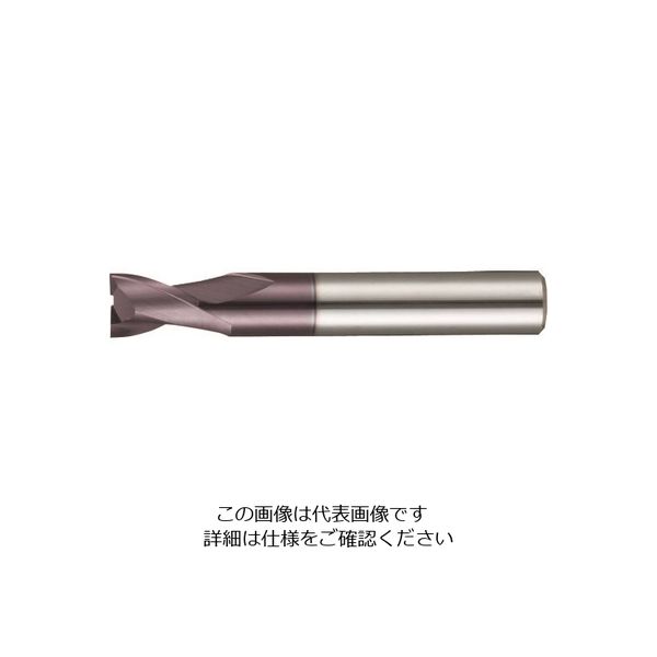 グーリング 2枚刃エンドミル ショートFIREコート 10mm 3633 10.000 180-9419（直送品）