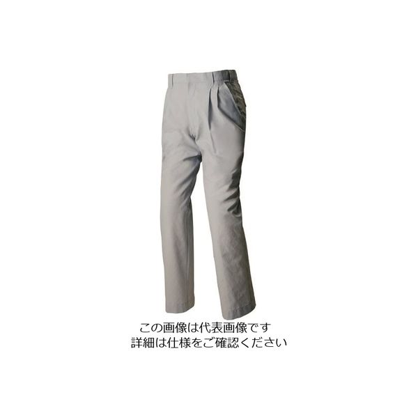 アイトス ワークパンツ(2タック)(男女兼用) シルバーグレー 125 1650-003-125 1着 143-2048（直送品）