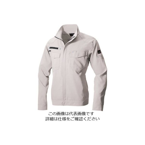 アイトス 長袖サマーブルゾン(男女兼用) シルバーグレー L 2930-003-L 1着 144-0601（直送品）