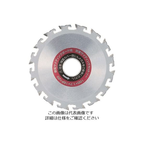 小山金属工業所 アイウッド 硬質サイディング用チップソー 100X1.7X16P 99306 1枚 827-9019（直送品）
