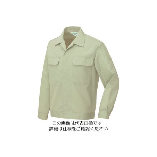 アイトス 長袖サマージャンパー(男女兼用) アースグリーン SS 532-005-SS 1着 144-8431（直送品）