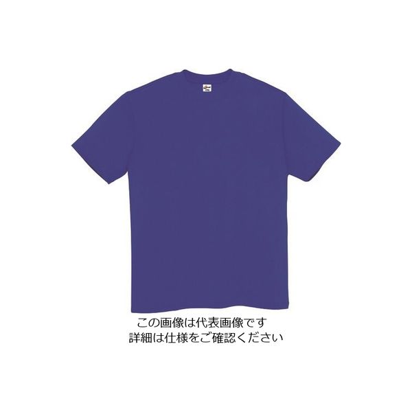 アイトス Tシャツ(男女兼用) ロイヤルブルー 5L MT180-011-5L 1着 144-9114（直送品）
