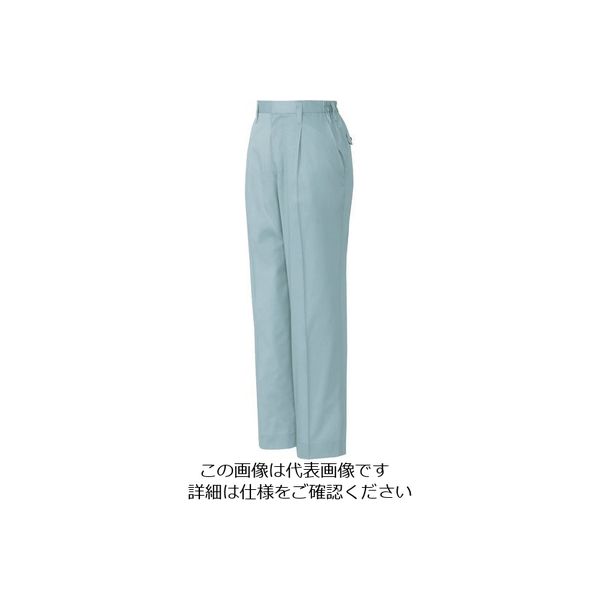 アイトス レディーススタイリッシュパンツ(1タック) サファイアブルー 3L 3255-072-3L 1着 145-0998（直送品）