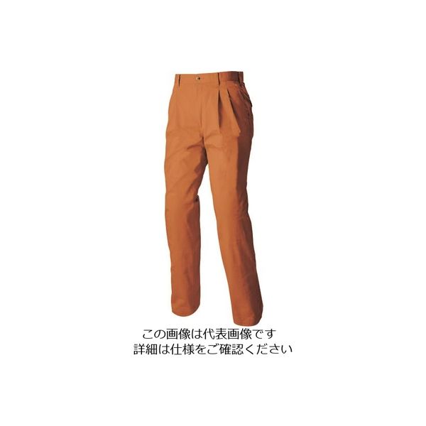 アイトス ワークパンツ(2タック) オレンジ 115 6542-063-115 1着 138-2663（直送品）