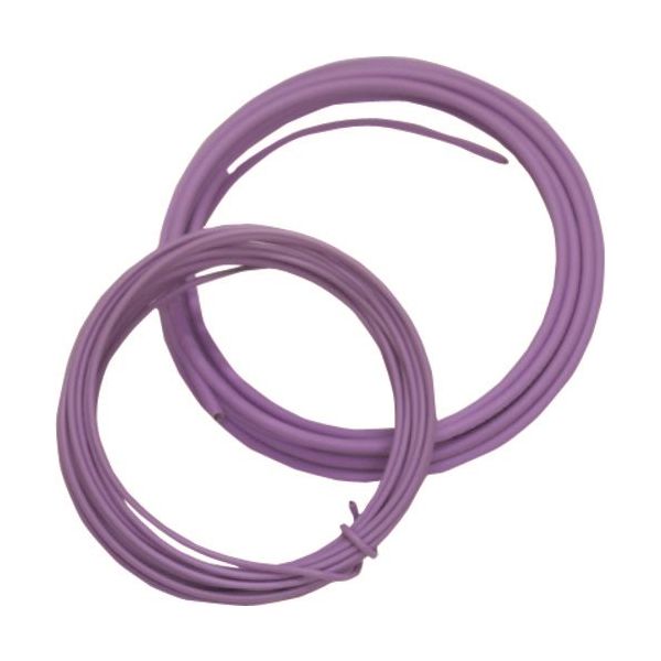 日本化線 DAIDОHANT 頑固自在 ミニ 菫 (スミレ) 2mm×1.5M・1mm×3M 2巻セット 22314185 1袋(2巻)（直送品）