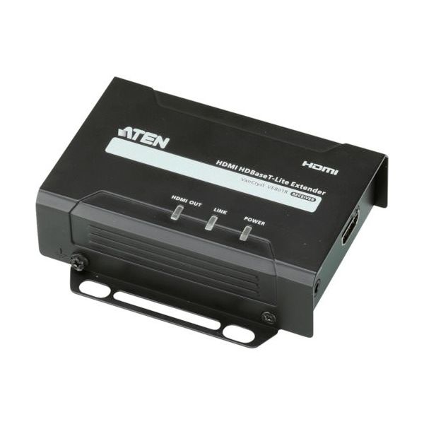 ATEN ビデオ延長器用レシーバー HDMI / HDBaseT-Lite Class B対応 VE801R 115-2880（直送品）