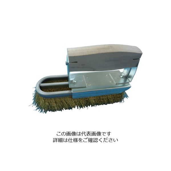 クロダブラシ チャンネル D型ー3号 真鍮0.15波 6D-3BS 1個 829-1223（直送品）