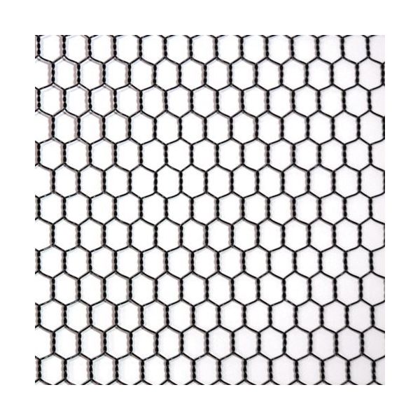 ダイドーハント ビニール 亀甲金網 線径0.85x目10mm 幅910mm x 長さ30M巻 10160222 1巻 225-0562（直送品）