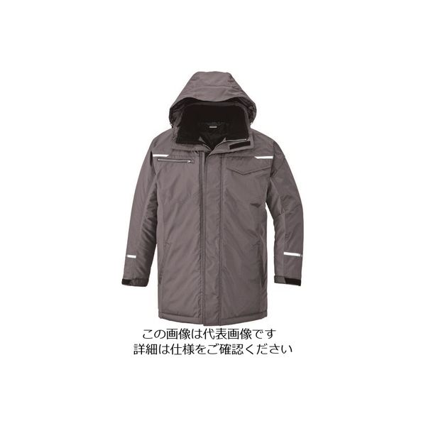 アイトス 制電防寒コート グレー AZ9365-004-4L 1着 226-1512（直送品）