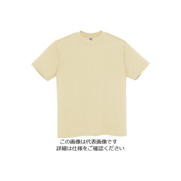 アイトス Tシャツ(男女兼用) ナチュラル 3L MT180-013-3L 1着 144-4426（直送品）