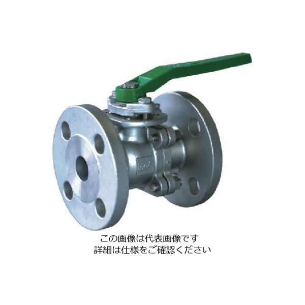 イノック（INOC） イノック フランジ付ボールバルブ 15A 30410SFV15A 1セット（4個） 806-5122（直送品）