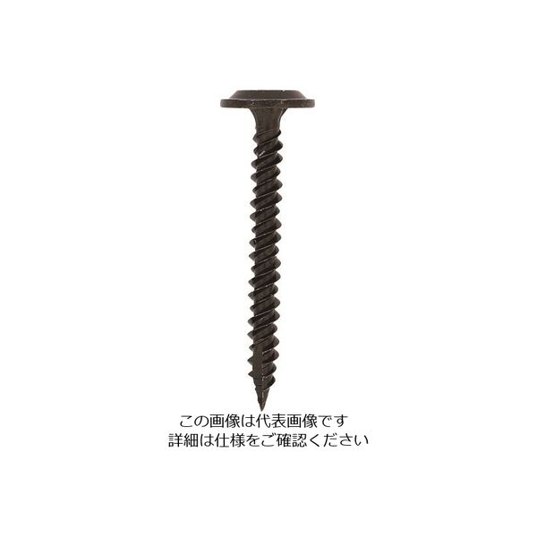 大里 OHSATO 亜鉛黒すっごく速い三条金具ビス4X38 544-357 1箱(110本) 204-7912（直送品）