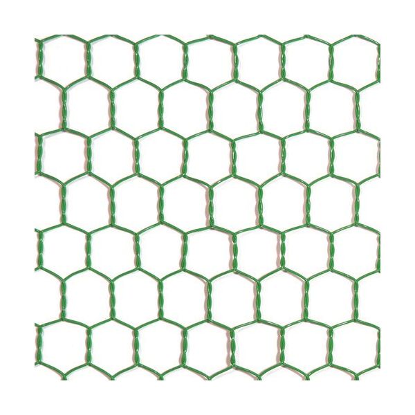 ダイドーハント ビニール 亀甲金網 線径1.15x目20mm 幅1800mm x 長さ30M巻 10160283 1巻 225-8456（直送品）