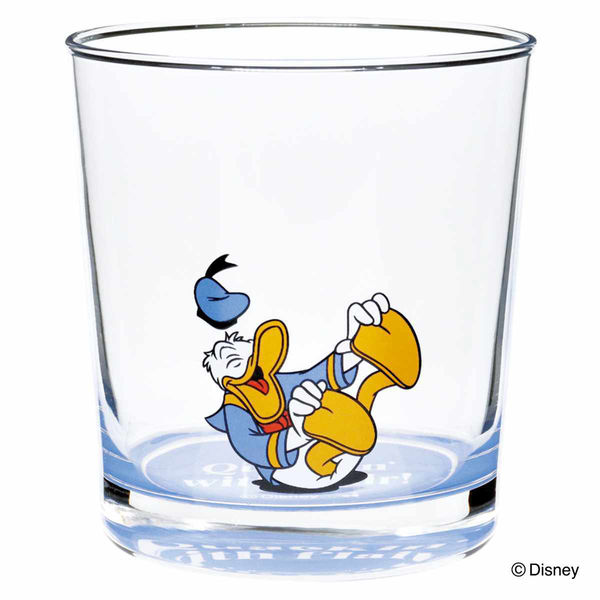 大西賢製販 コップ 360ml ディズニー Disney ガラス ドナルド