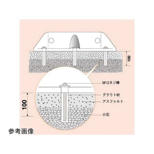 アズワン 866ー38グラウト材アスファルト下地用 62-6114-17 1袋（直送品）
